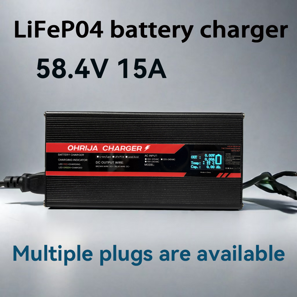84V 20A Smart Charger - شاحن OHRIJA 58.4 فولت 15 أمبير