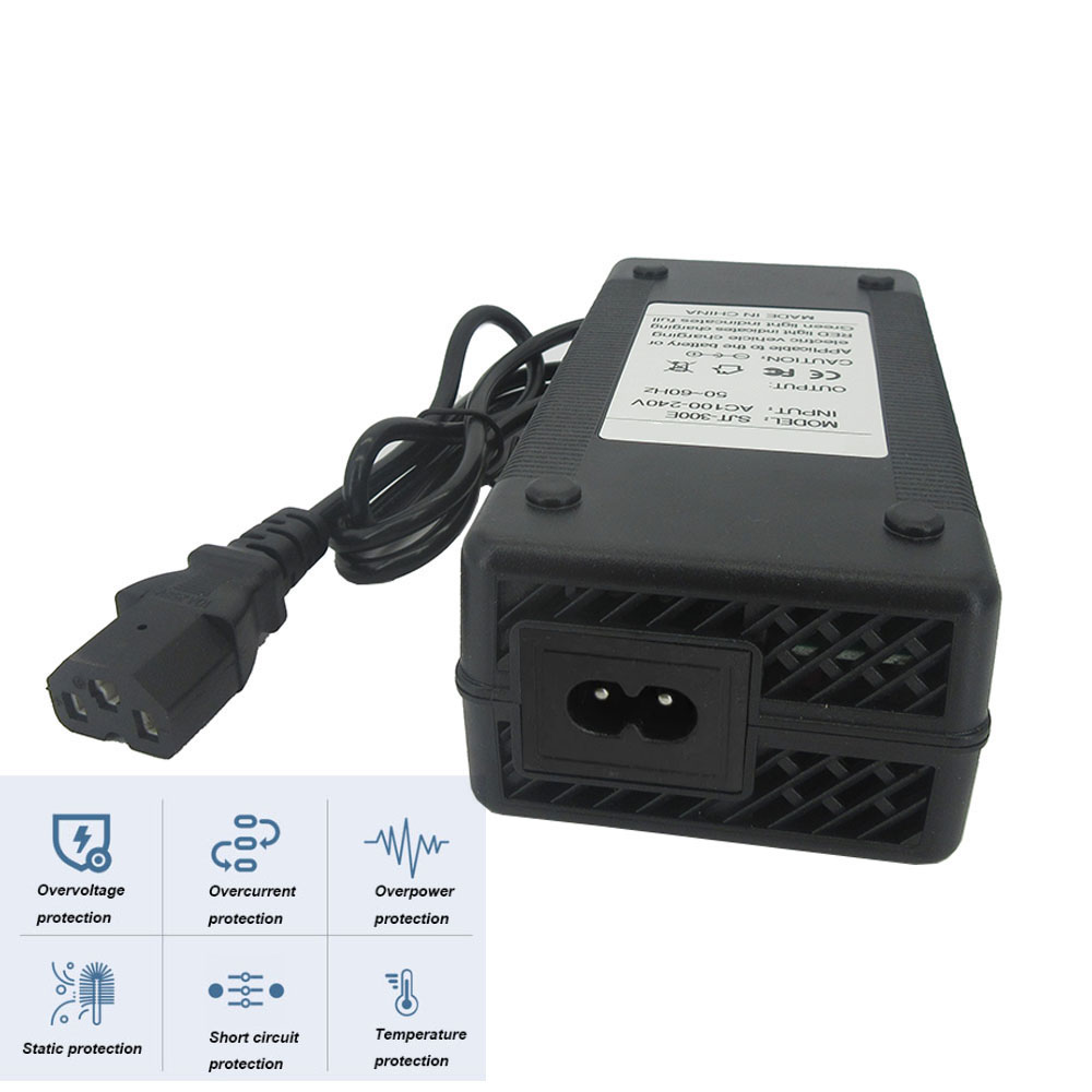 شاحن بطارية ليثيوم أيون 67.2 ف - مراجعة 84V 20A Smart Charger وسعره